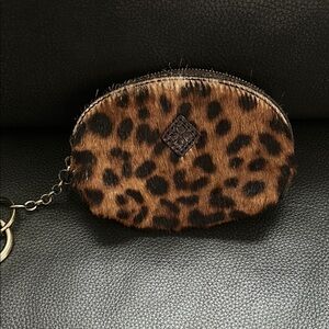 Leopard Print Coin Purse